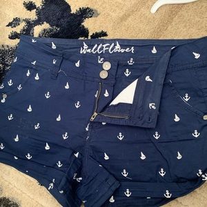 Navy Boat Shorts
